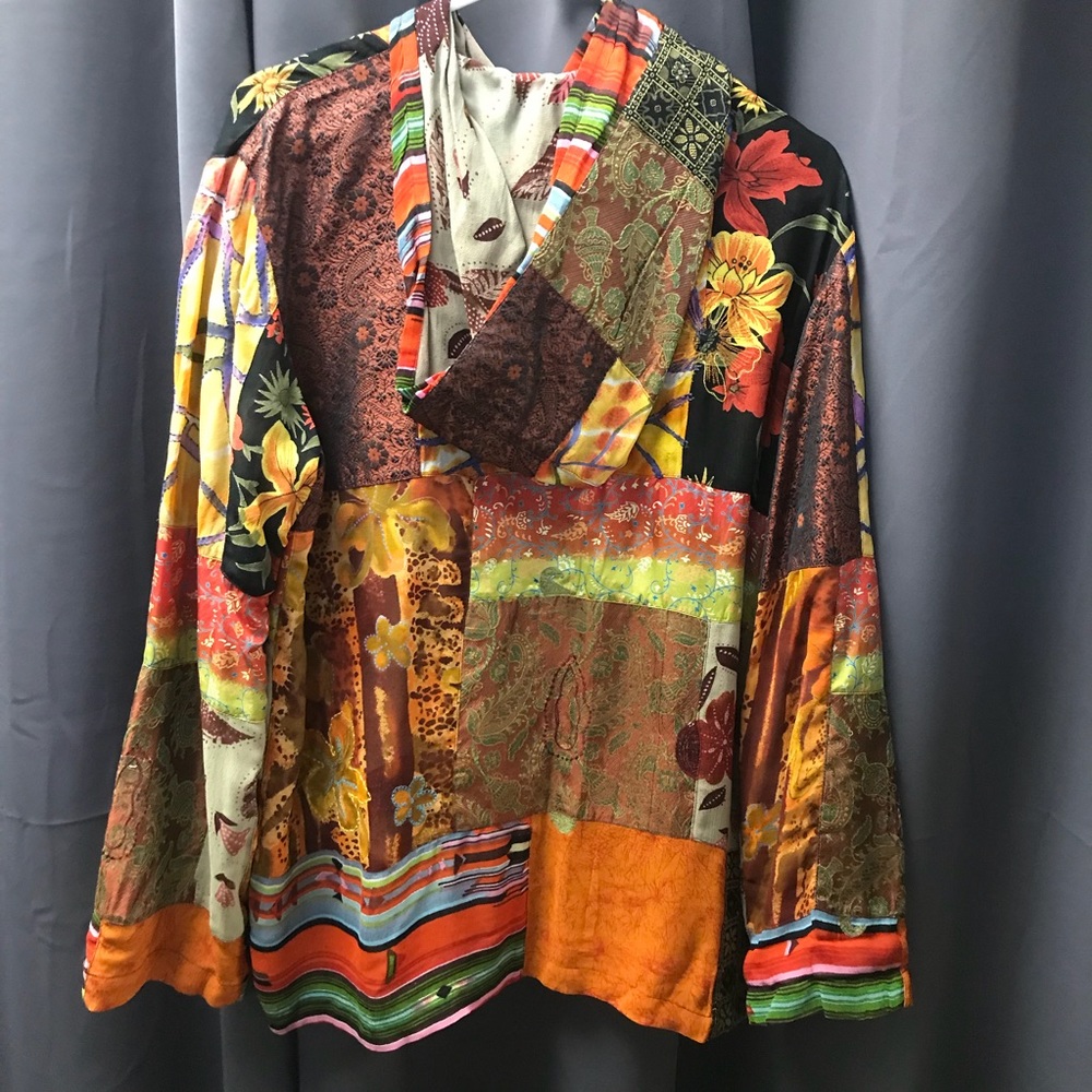 Chico’s Designs button down blouse